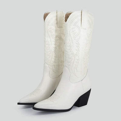 Botas Vaqueras Bordadas Netflix para Mujer - Image 7