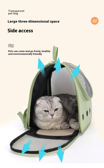 Mochila Transportadora de Gran Capacidad para Gatos - Image 11