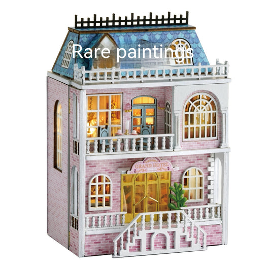 Miniatura de Casa Artesanal de Madera - Colección Adorable para Decorar - Image 8