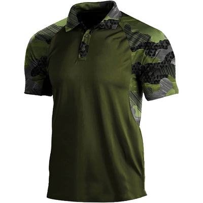 Polo con Cierre de Cremallera - Camiseta Manga Corta para Hombre - Image 7