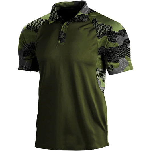 Polo con Cierre de Cremallera - Camiseta Manga Corta para Hombre - Image 7