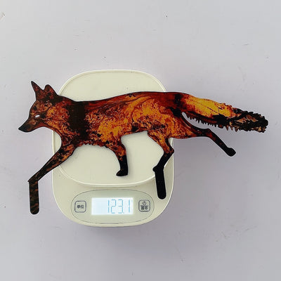 Decoración Exterior Fox Iron con Enchufe Integrado - Image 12