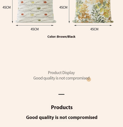 Almohada Decorativa Estilo Nórdico Floral para Sala y Dormitorio - Image 7