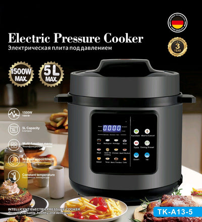 Olla a Presión Eléctrica Inteligente con Pantalla Táctil - Image 6