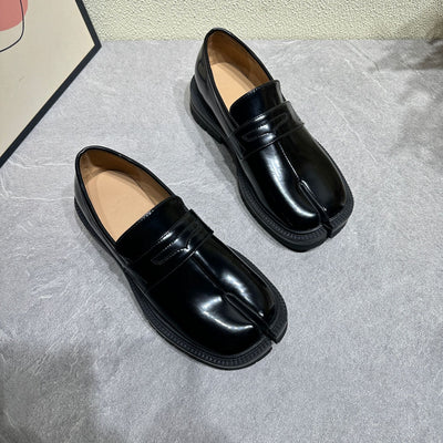 Zapatos de Cuero para Mujer con Diseño de Dedo Dividido - Image 6
