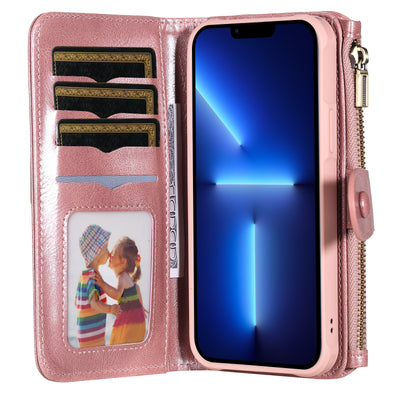 Funda Cartera Magnética para 16 Móviles - Protección Retro Multifunción con Ranuras para Tarjetas - Image 4