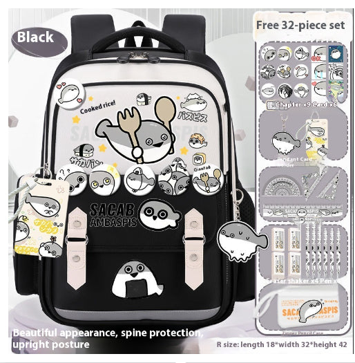 Mochila Escolar Ergonómica Turtle - Gran Capacidad y Alivio de Carga - Image 10