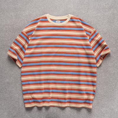 Camiseta Holgada de Rayas y Colores Pastel - Image 3