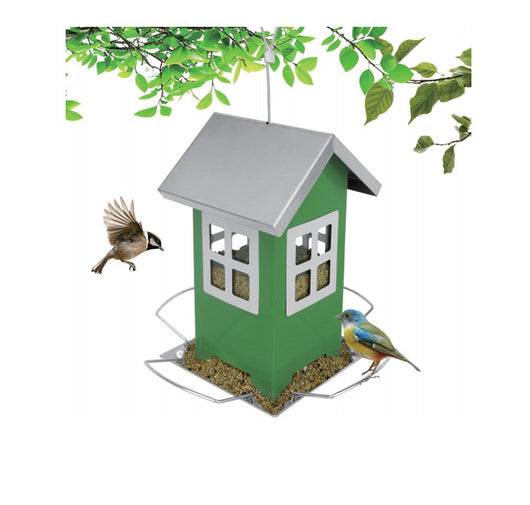 Jaula Comedero para Pájaros y Colibríes de Hierro para Exterior - Image 10
