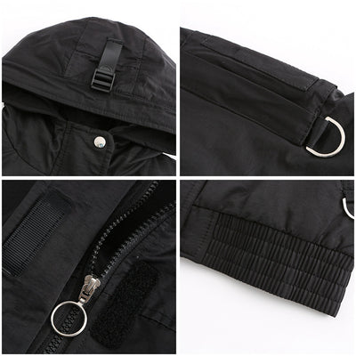 Chaqueta Suelta de Algodón para Mujer - Manga Larga Casual - Image 15