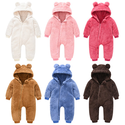 Mameluco de Lana Suave para Bebé - Diseño Adorable y Cálido