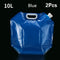 2 Piezas, Azul, 5 L