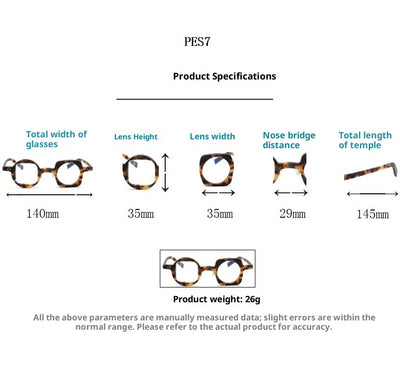 Gafas Ópticas Unisex de Acetato con Diseño Moderno y Personalidad - Image 19