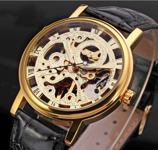 Reloj Mecánico Hombre Estilo Retro Romana con Diseño Hueco - Image 22
