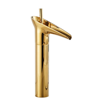 Grifo Cascada para Lavamanos en Bronce Antiguo Anti-salpicaduras - Image 9