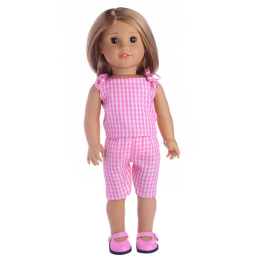 Conjunto de Pantalón con Tirantes para Muñecas American Girl de 18 Pulgadas - Image 9