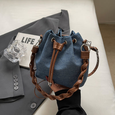 Bolso Bandolera Tipo Cubo Portátil de Un Solo Hombro - Image 11