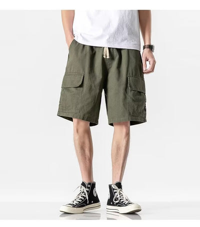 Conjunto de Tres Piezas Estilo Hong Kong - Camisa, Abrigo y Pantalones Cortos - Image 28
