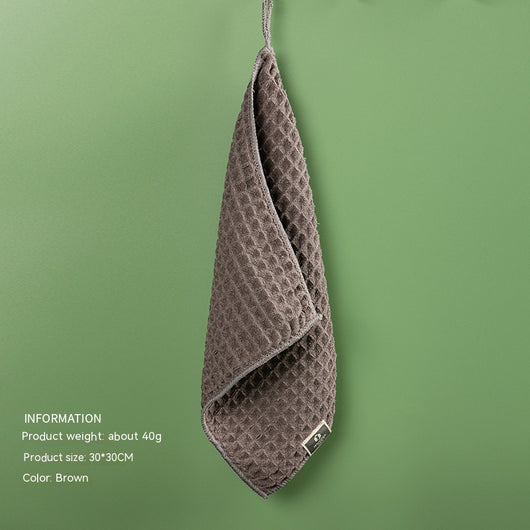 Toalla de Microfibra Waffle Suave sin Pelusa - Image 8