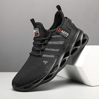 Zapatillas Deportivas Cómodas Estilo Coreano Talla Grande Hombre Malla Transpirable - Image 4