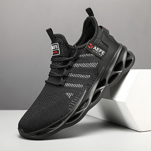 Zapatillas Deportivas Cómodas Estilo Coreano Talla Grande Hombre Malla Transpirable - Image 4