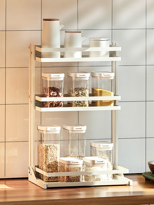 Organizador de Especias Multinivelado para Mostrador - Instalación sin Herramientas - Image 8