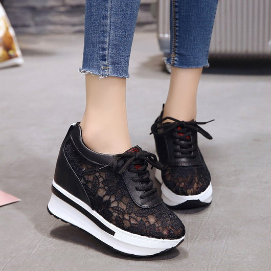 Zapatillas Deportivas Blancas con Malla Transpirable - Image 8