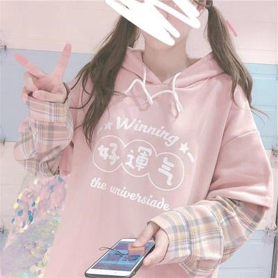 Sudadera Japonesa Sensible al Color con Capucha para Mujer - Ajuste Relajado - Image 7