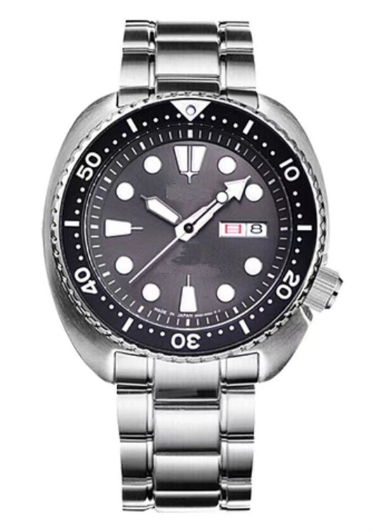 Reloj de Acero Bicolor con Banda Rotativa y Movimiento de Cuarzo - Image 14