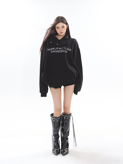 Sudadera Hoodie Acolchada de Terciopelo para Parejas - Image 9