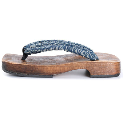 Zuecos Cómodos de Talón Plano en Paulonia Quemada para Hombre - Image 14