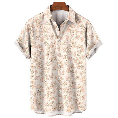 Playera Deportiva Transpirable de Secado Rápido con Estampado Floral 3D - Image 9
