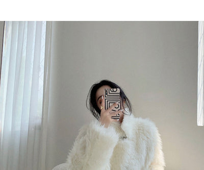 Abrigo de Lana con Efecto Borrego - Corte Suelto y Versátil - Image 15