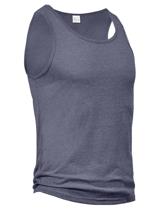 Camiseta Deportiva Hombre Sin Mangas Ajuste I-Strap Colores Sólidos - Image 28