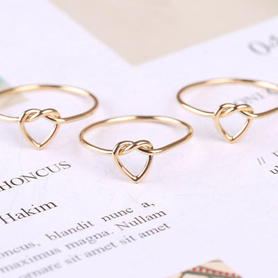 Anillo de Corazón Entrelazado en Oro 14K - Símbolo de Amor Eterno - Image 7