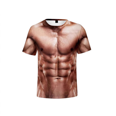 Camiseta Estampada 3D de Manga Corta para Hombre - Comodidad Premium - Image 8