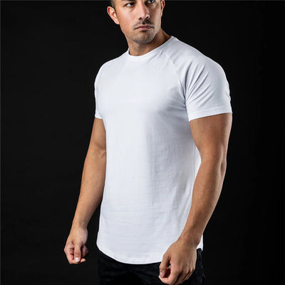 Playera Deportiva Tech Fabric Primavera-Verano para Hombre, Cuello Redondo, Secado Rápido - Image 9