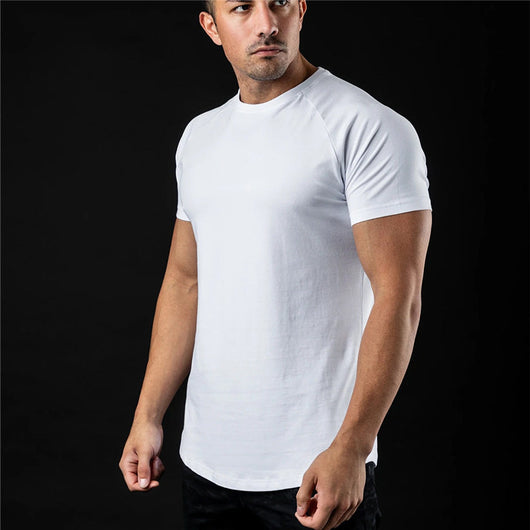 Playera Deportiva Tech Fabric Primavera-Verano para Hombre, Cuello Redondo, Secado Rápido - Image 9