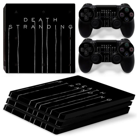 PS4 Pro console and controller skin set with red and beige propaganda art featuring Mao Zedong. - Image 5