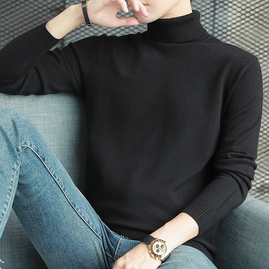 Suéter de Cuello Alto para Hombre - Abrigo Perfecto para el Invierno - Image 6
