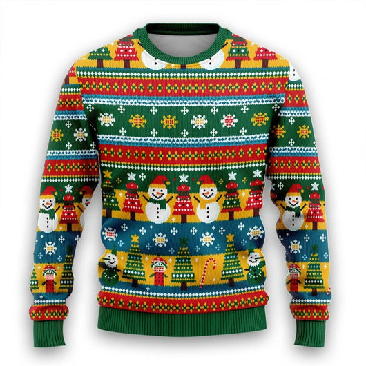 Suéter Navideño Personalizado de Punto Grueso - Image 14