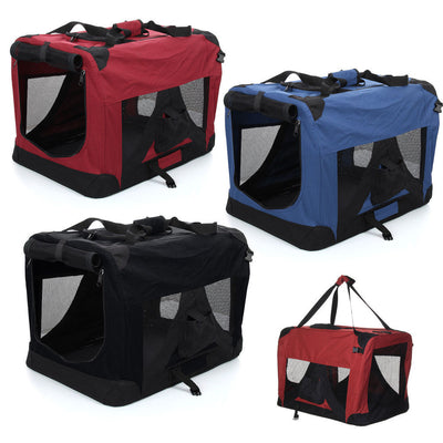 Mochila Transportadora Plegable para Perros - Jaula Portátil de Viaje - Image 3