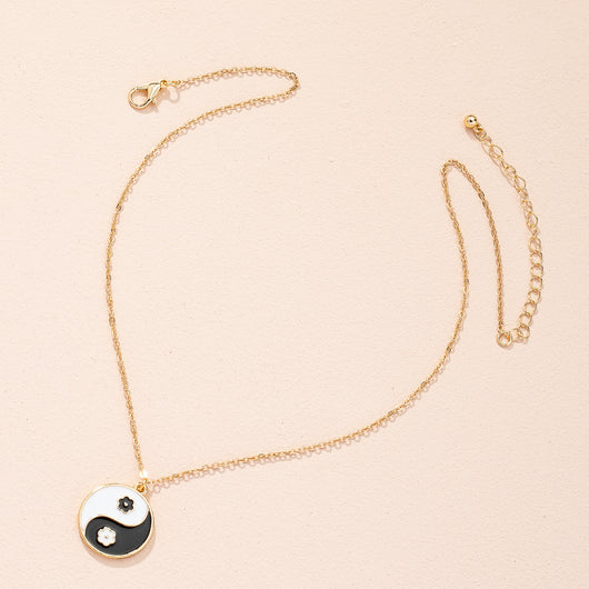 Collar Tai Chino con Colgante de Chisme - Cadena de Escote para Mujer - Image 8