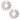 Stainless Steel Flower-shaped Fake Ring Breast Jewelry Punk Style Body Piercing