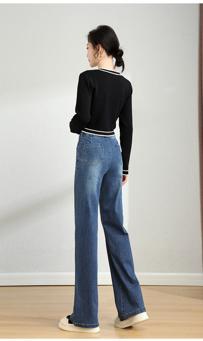 Jeans Rectos Elásticos Reductores para Mujer - Image 26