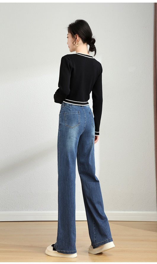 Jeans Rectos Elásticos Reductores para Mujer - Image 26