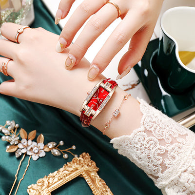 Reloj de Dama Elegante Estilo Británico con Correa de PU - Image 4