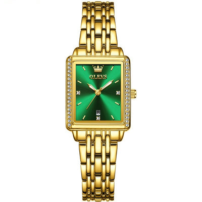 Reloj de Cuarzo Elegante Cuadrado Versátil para Mujer - Image 4