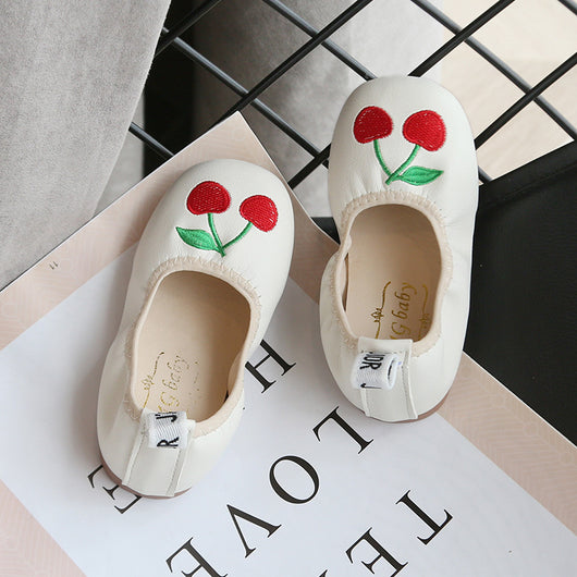 Zapatos Casuales de Cuero Cherry con Suela Blanda - Image 9