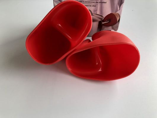 Guantes de Silicona Rojo Langosta con Pinzas para Cocina Creativa - Image 11